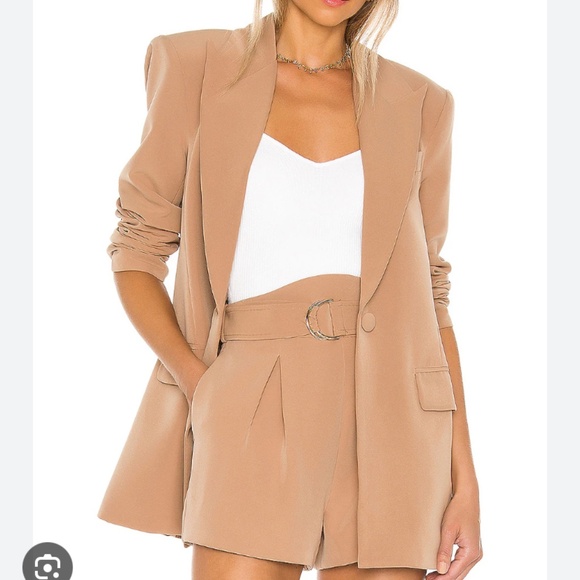 Camila Coehlo Morena Blazer (XXS, Camel) - BNWT - Picture 1 of 7